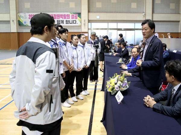 2023년 전국체전 전남선수단 격려 방문