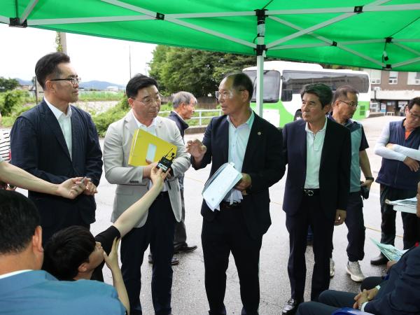 기획행정위원회 주민감사청구 관련 현지점검