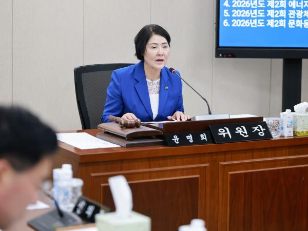 26년6월10일 제399회 임시회 경제관광문화위원회 회의 - 005 4