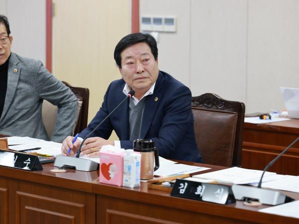 제396회 임시회 농수산위원회 업무보고 등 회의