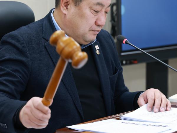 제396회 임시회 안전건설소방위원회 업무보고 등 회의