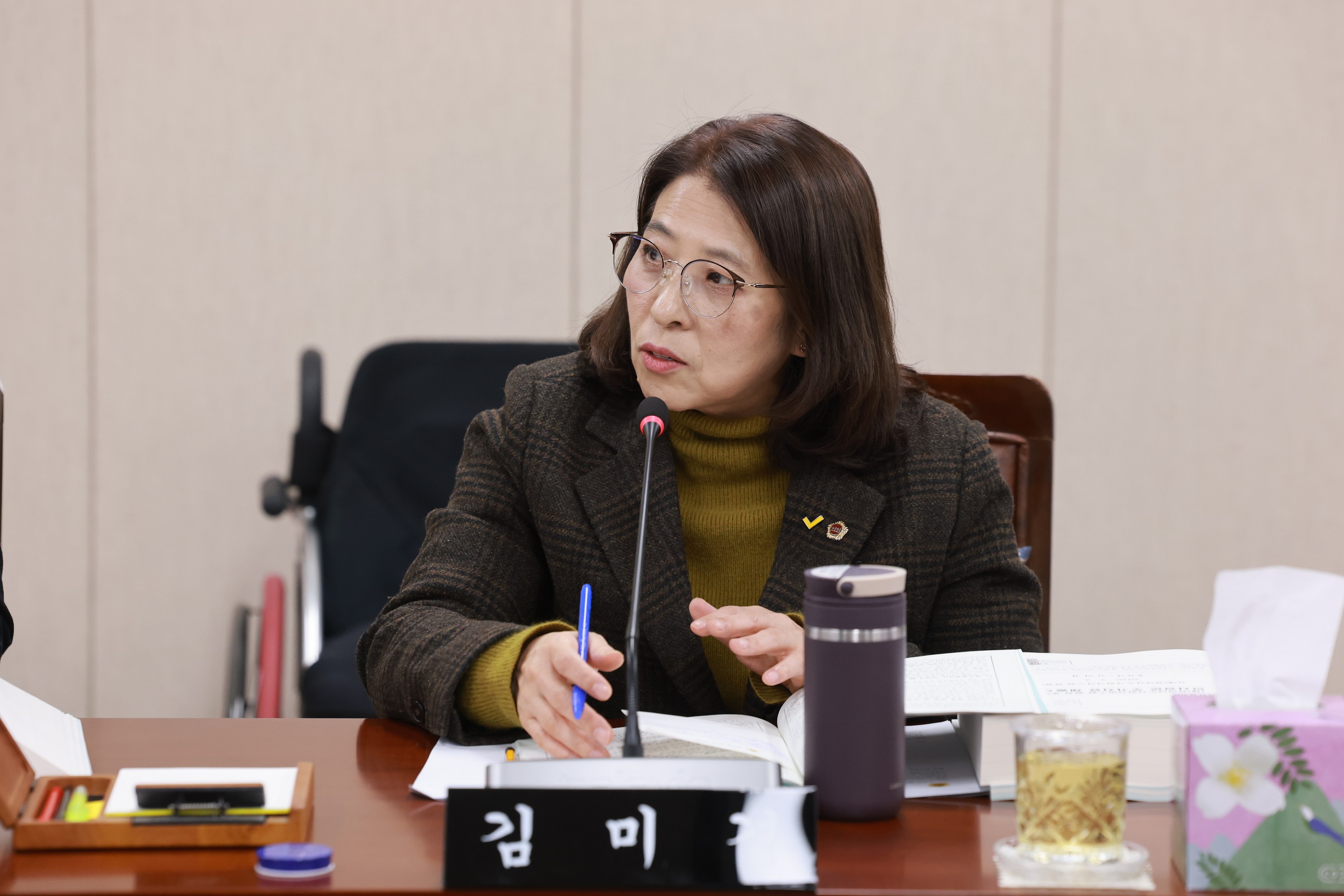 26년2월3일 (재)전라남도사회서비스원장 후보자 인사청문회 - 0311