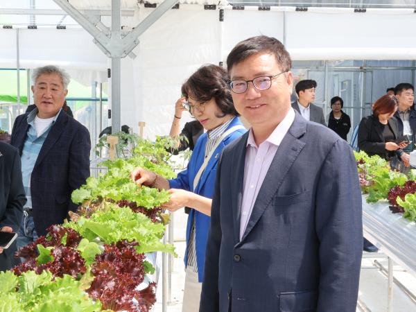 여서동 대치마을 주말농장 현장방문