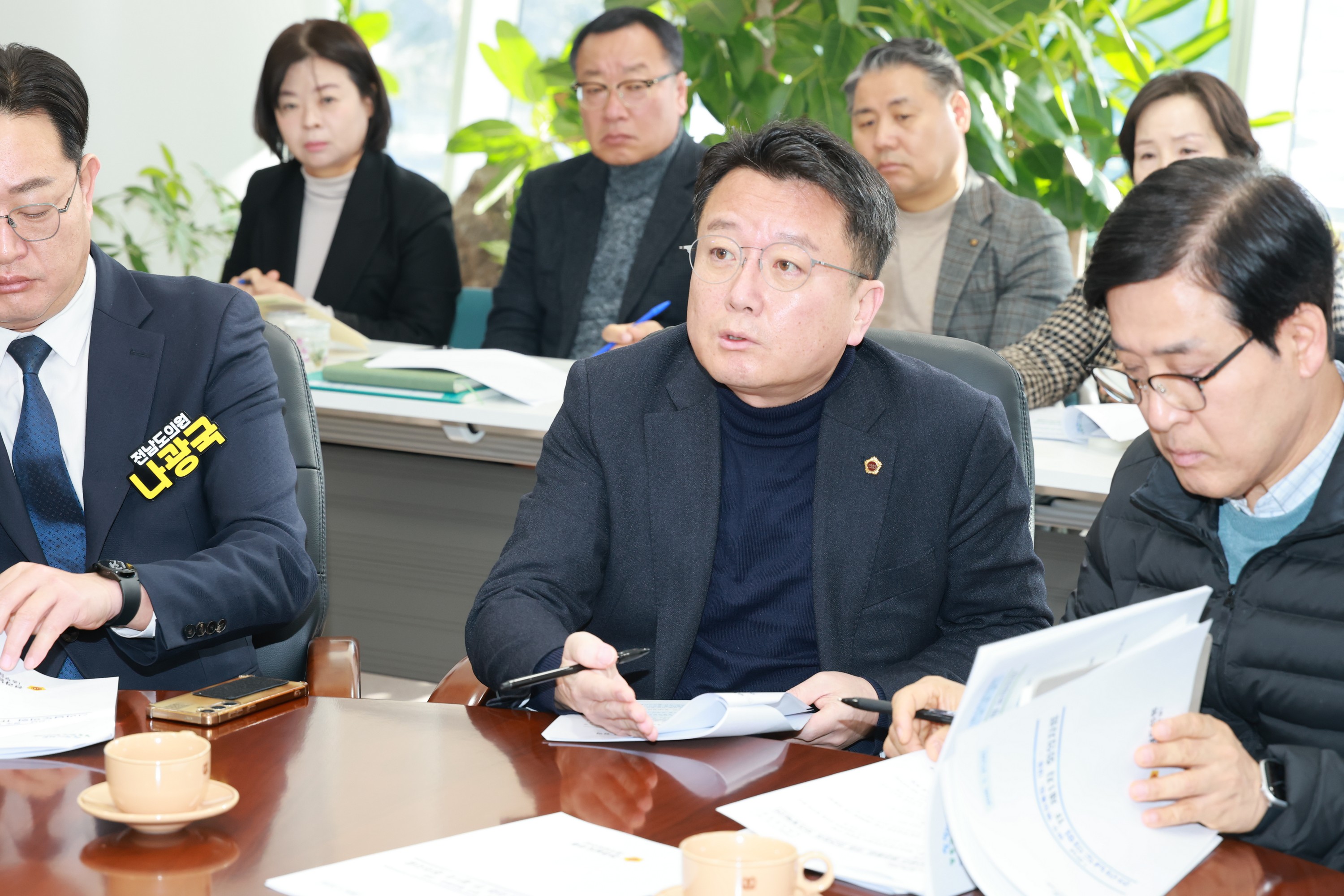 26년1월21일 전남·광주 행정통합 대응 전라남도의회 TF 1차 회의 - 0221