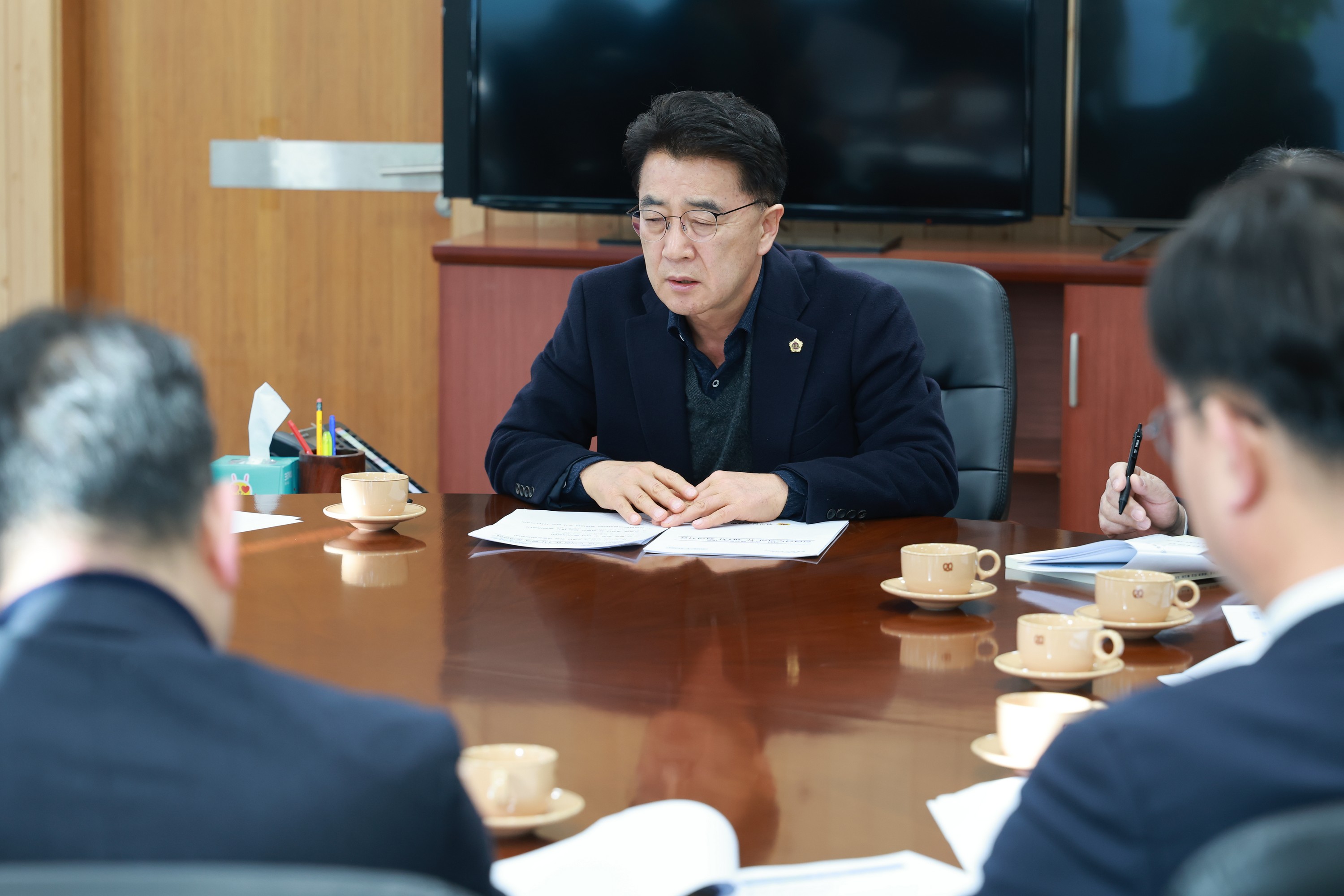 26년1월21일 전남·광주 행정통합 대응 전라남도의회 TF 1차 회의 - 0111