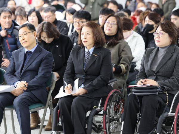 26년01월29일 전라남도 권리중심 중증장애인 공공일자리 지원 조례안 간련 공청회 (24) 10