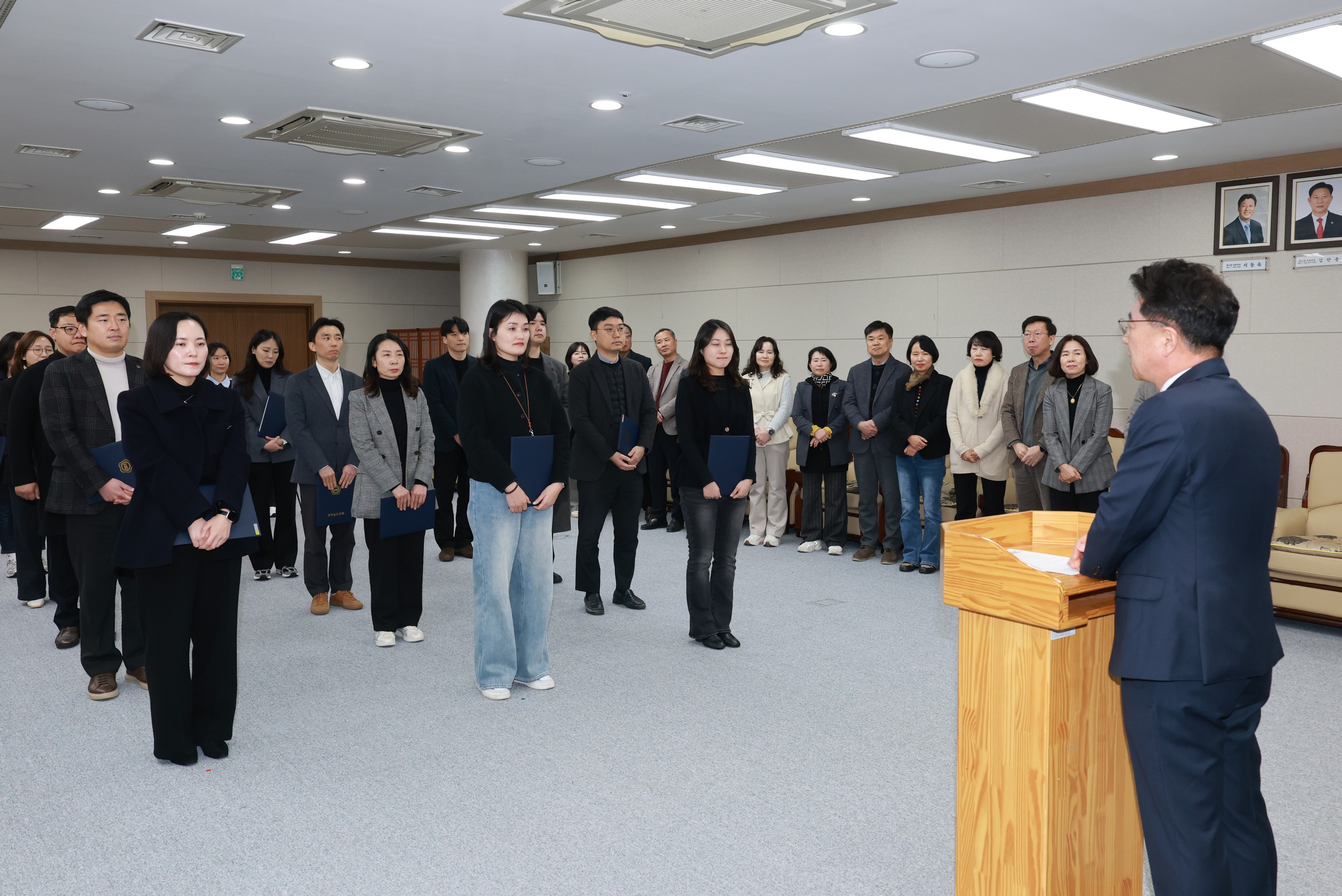 26년1월12일 2026년 상반기 정기인사 임용장 수여식 - 0273