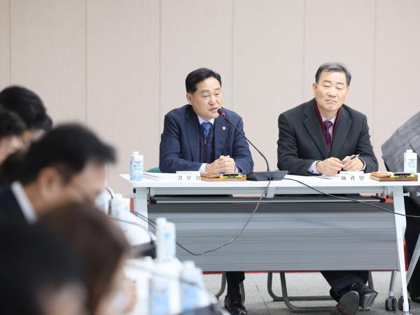 광주·전남 행정통합 도의회-집행부 2차 간담회