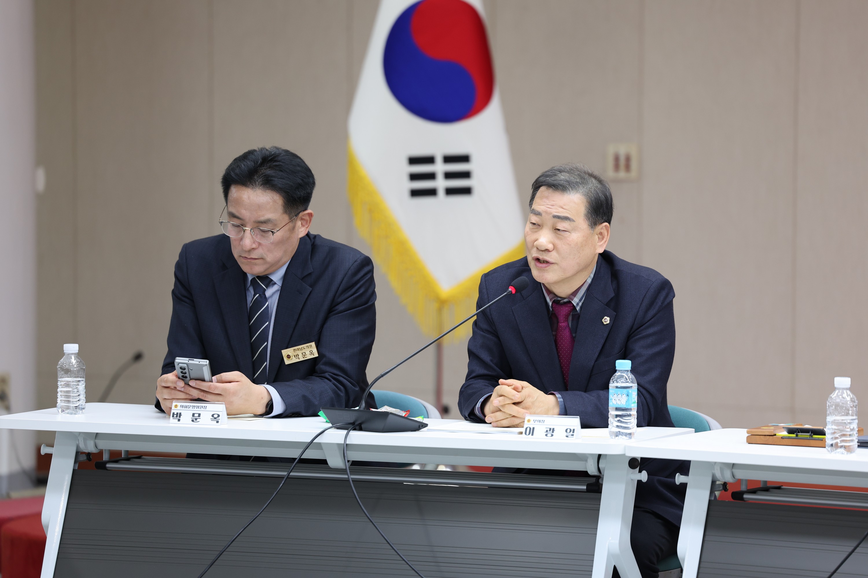 26년1월13일 광주_전남 행정통합 관련 도의회-집행부 간담회 - 0683