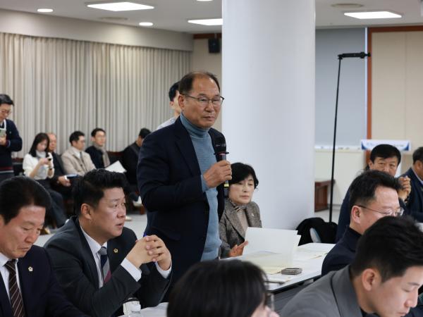 광주·전남 행정통합 관련 전남도의회-집행부 간담회