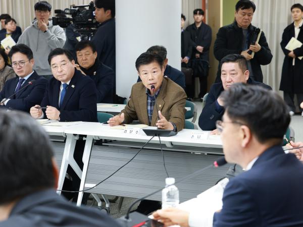 광주·전남 행정통합 관련 전남도의회-집행부 간담회