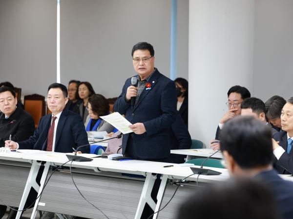 광주·전남 행정통합 관련 전남도의회-집행부 간담회