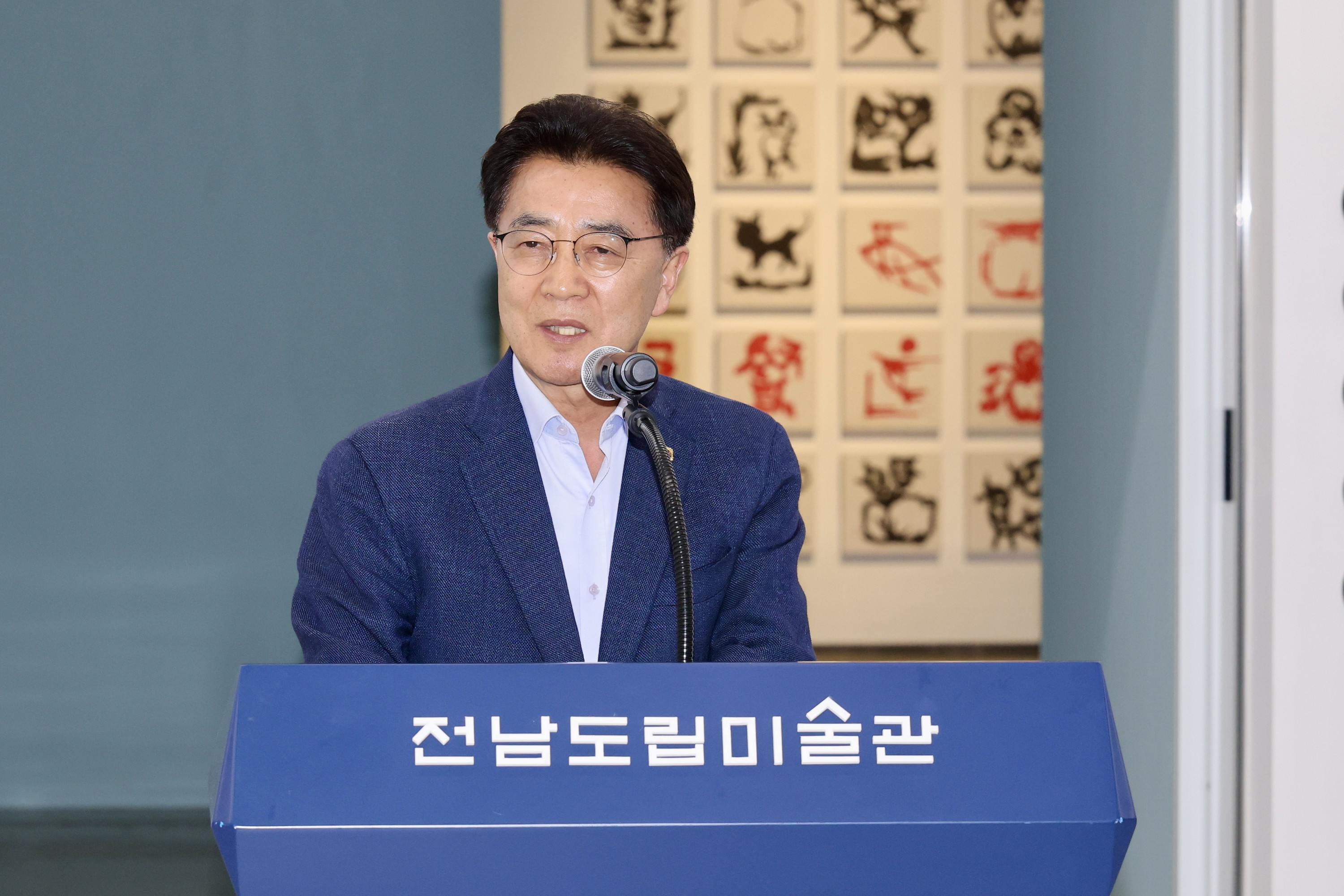 26년3월18일 2026 전남도립미술관 허달재 초대전 개막식 - 0137