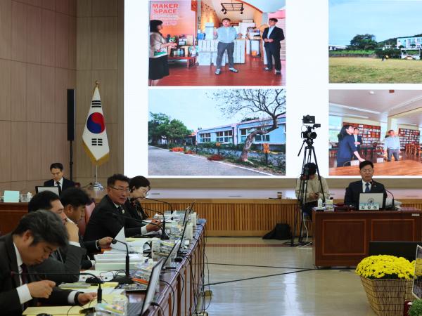 제386회 정례회 교육위원회 행정사무감사 첨부이미지 : 24년11월12일 제386회 정례회 교육위원회 행정사무감사 - 046.jpg
