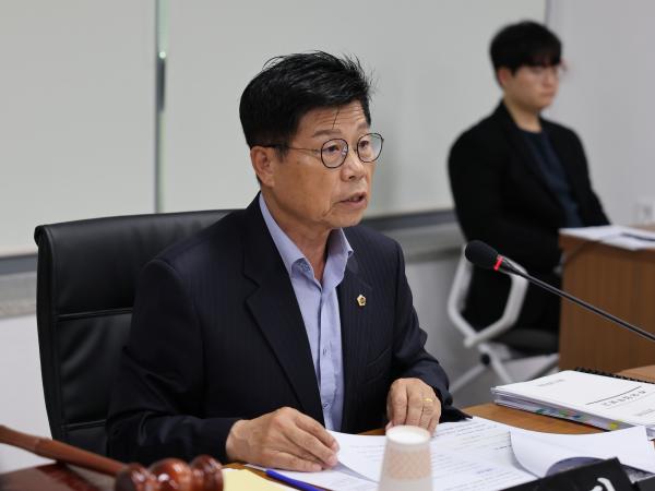 제386회 정례회 농수산위원회 행정사무감사(남도장터)