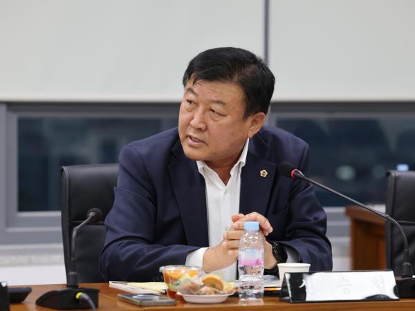 제386회 정례회 농수산위원회 행정사무감사(남도장터)