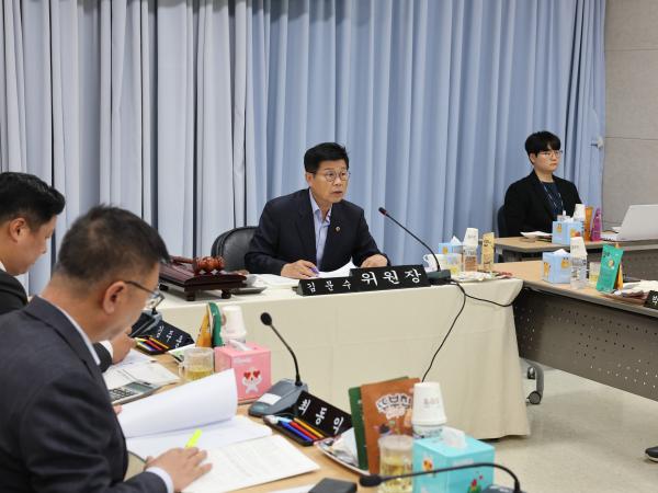 제386회 정례회 농수산위원회 행정사무감사(전남바이오진흥원)