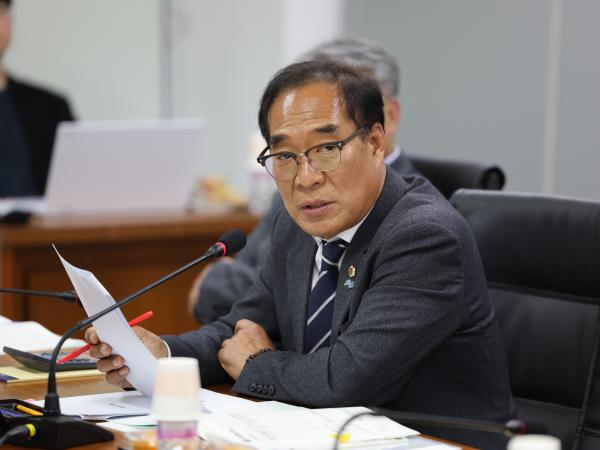 제386회 정례회 농수산위원회 행정사무감사(남도장터)