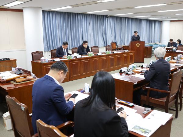 전남 국민안전체험관 건립 지원 특별위원회 회의