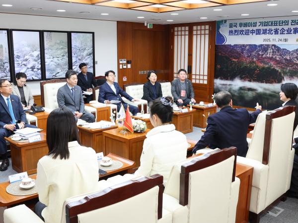 11월24일 중국 후베이성 기업대표단 - 전라남도 방문 (10) 5