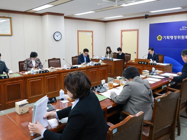 25년11월21일 제395회 제2차 정례회 기획행정위원회 예산안 심사 등 회의 (3) 3