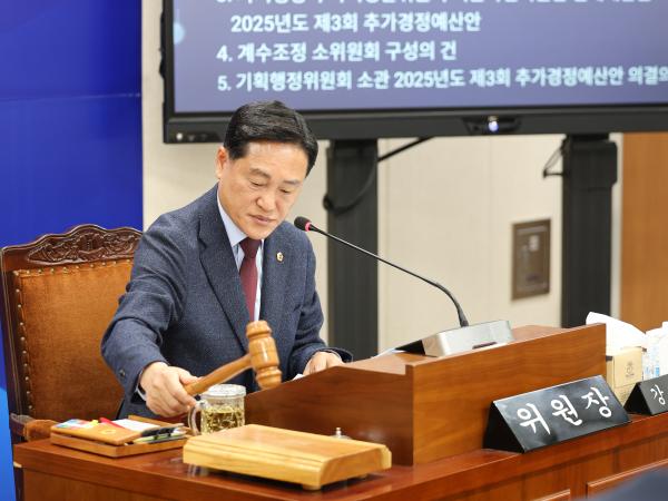 25년11월18일 제395회 제2차 정례회 기획행정위원회 추경예산안 심사 등 회의 (53) 7