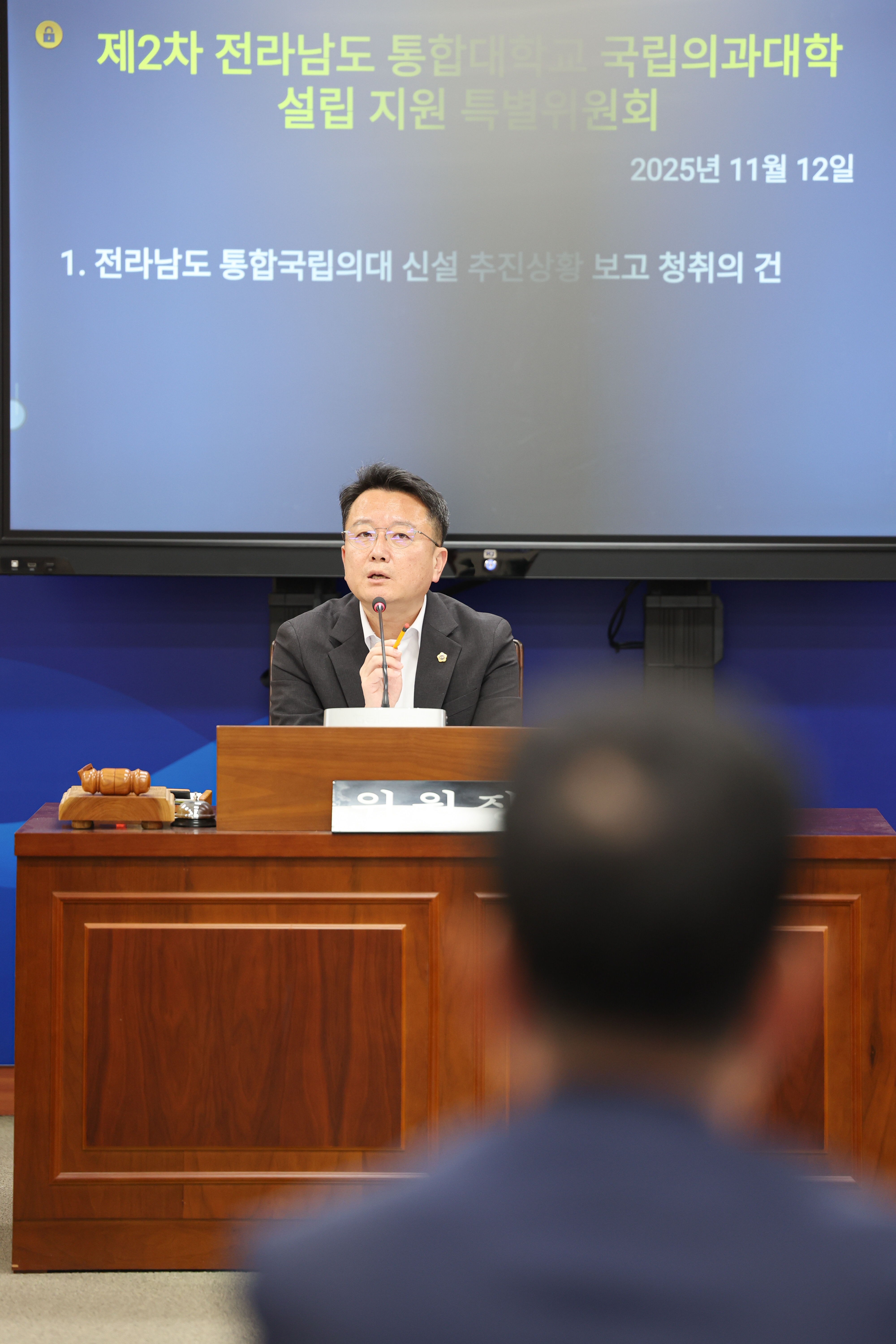 25년11월12일 전라남도 통합대학교 국립의과대학 설립 지원 특별위원회 제2차 회의 (9)5