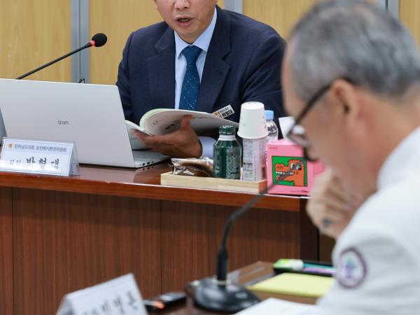 제395회 제2차 정례회 보건복지환경위원회 행정사무감사 현지감사