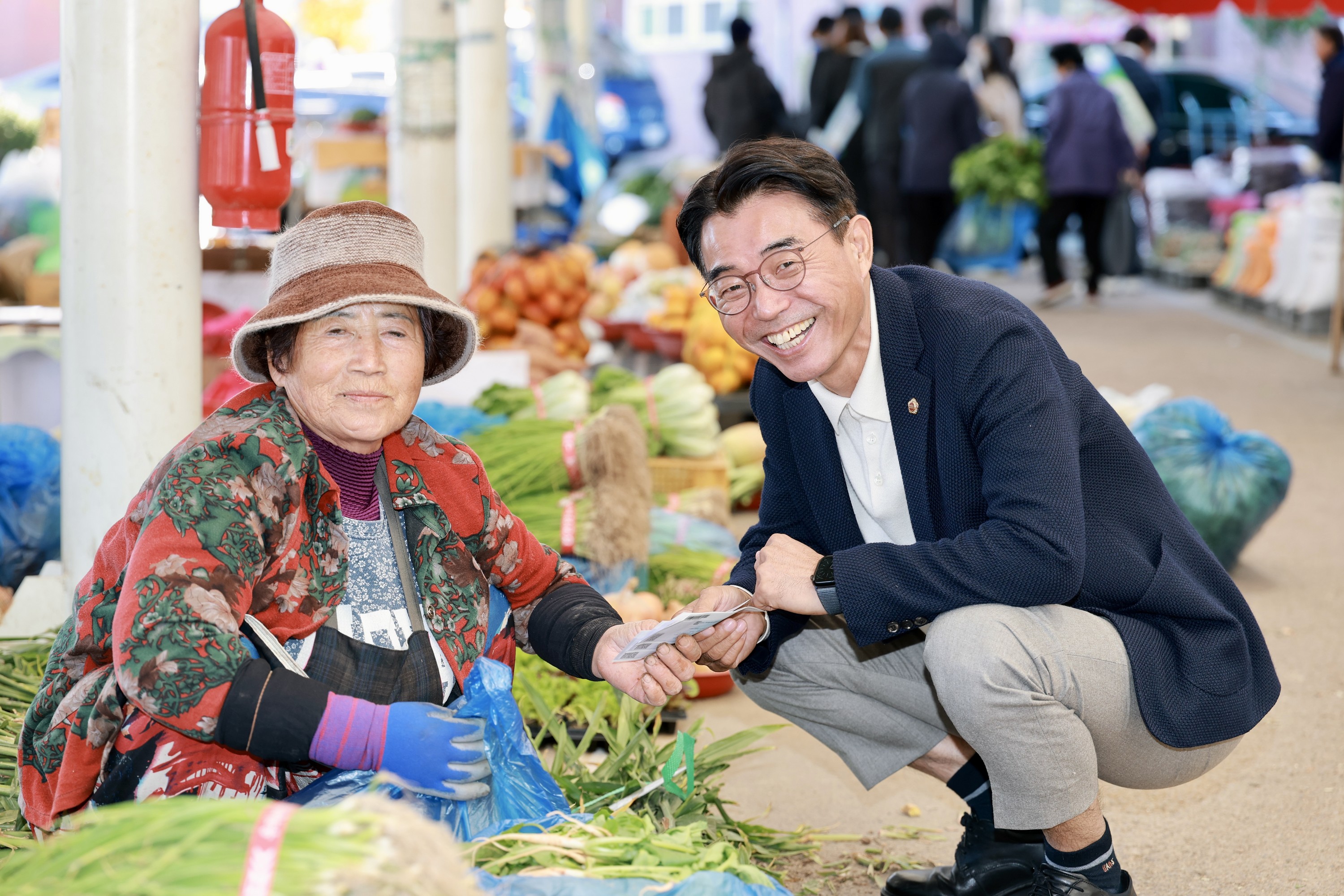 25년11월10일 농수산위원회 전통시장 장보기 캠페인 - 0225