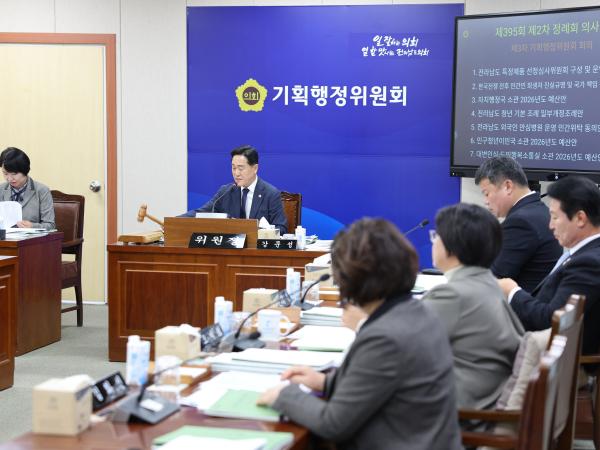25년11월19일 제395회 제2차 정례회 기획행정위원회 예산안 심사 등 회의 (11) 3
