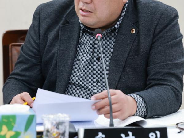 제395회 제2차 정례회 안전건설소방위원회 행정사무감사