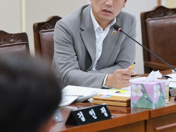 제395회 제2차 정례회 안전건설소방위원회 행정사무감사