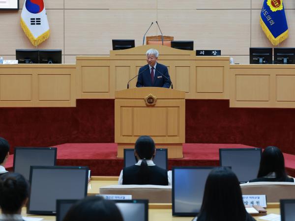 장흥중, 영암중 청소년 의회교실