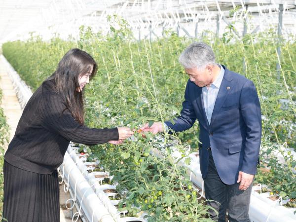 제394회 임시회 농수산위원회 토마토농가 현장방문 간담회 첨부이미지 : 25년10월22일 제394회 임시회 농수산위원회 토마토농가 현장방문 간담회 - 047.jpg