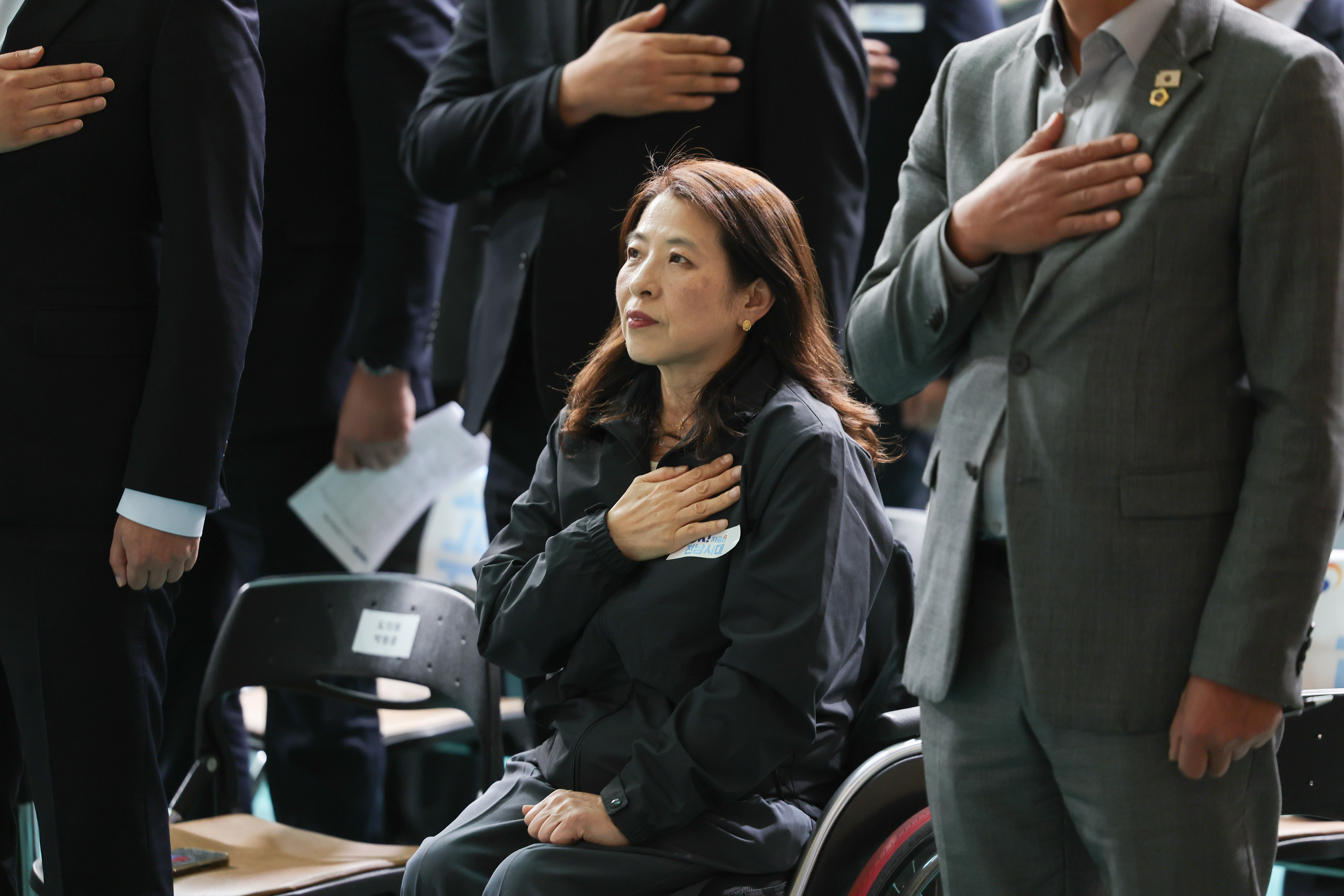 제45회 전국장애인체육대회 전라남도선수단 결단식 첨부이미지 : 25년10월20일 제45회 전국장애인체육대회 전라남도선수단 결단식 (22).jpg