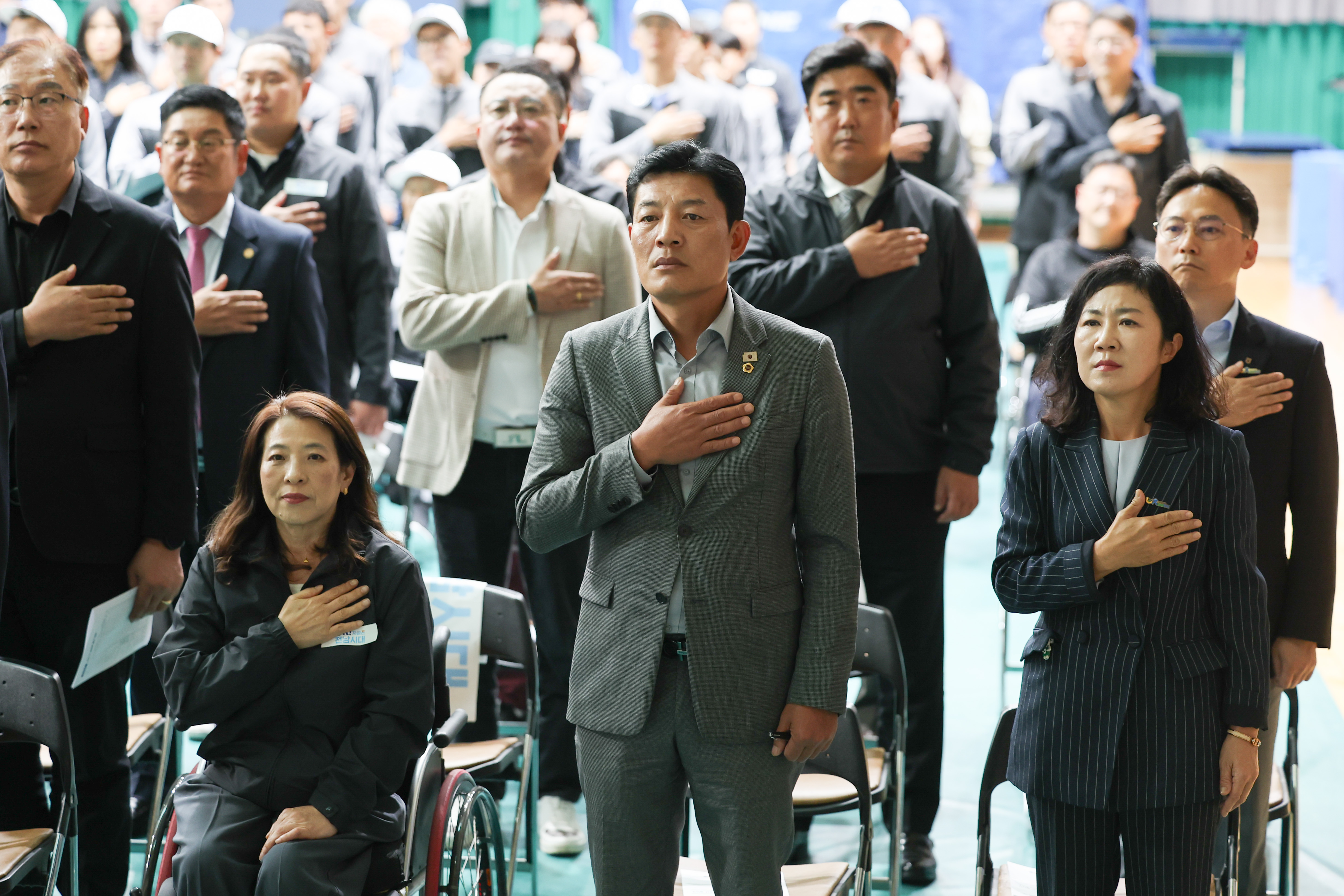 25년10월20일 제45회 전국장애인체육대회 전라남도선수단 결단식 (16)3