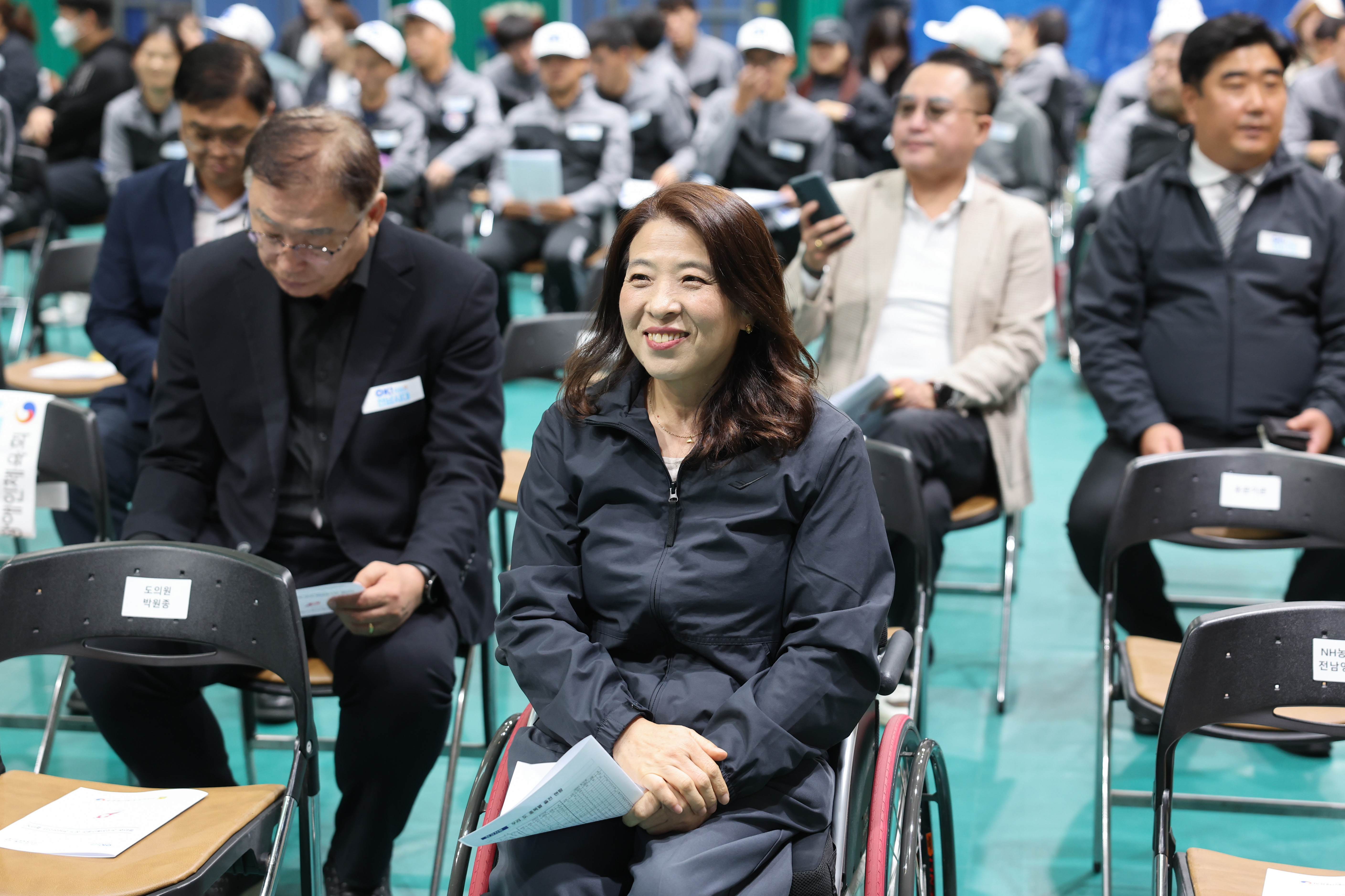 제45회 전국장애인체육대회 전라남도선수단 결단식 첨부이미지 : 25년10월20일 제45회 전국장애인체육대회 전라남도선수단 결단식 (1).jpg