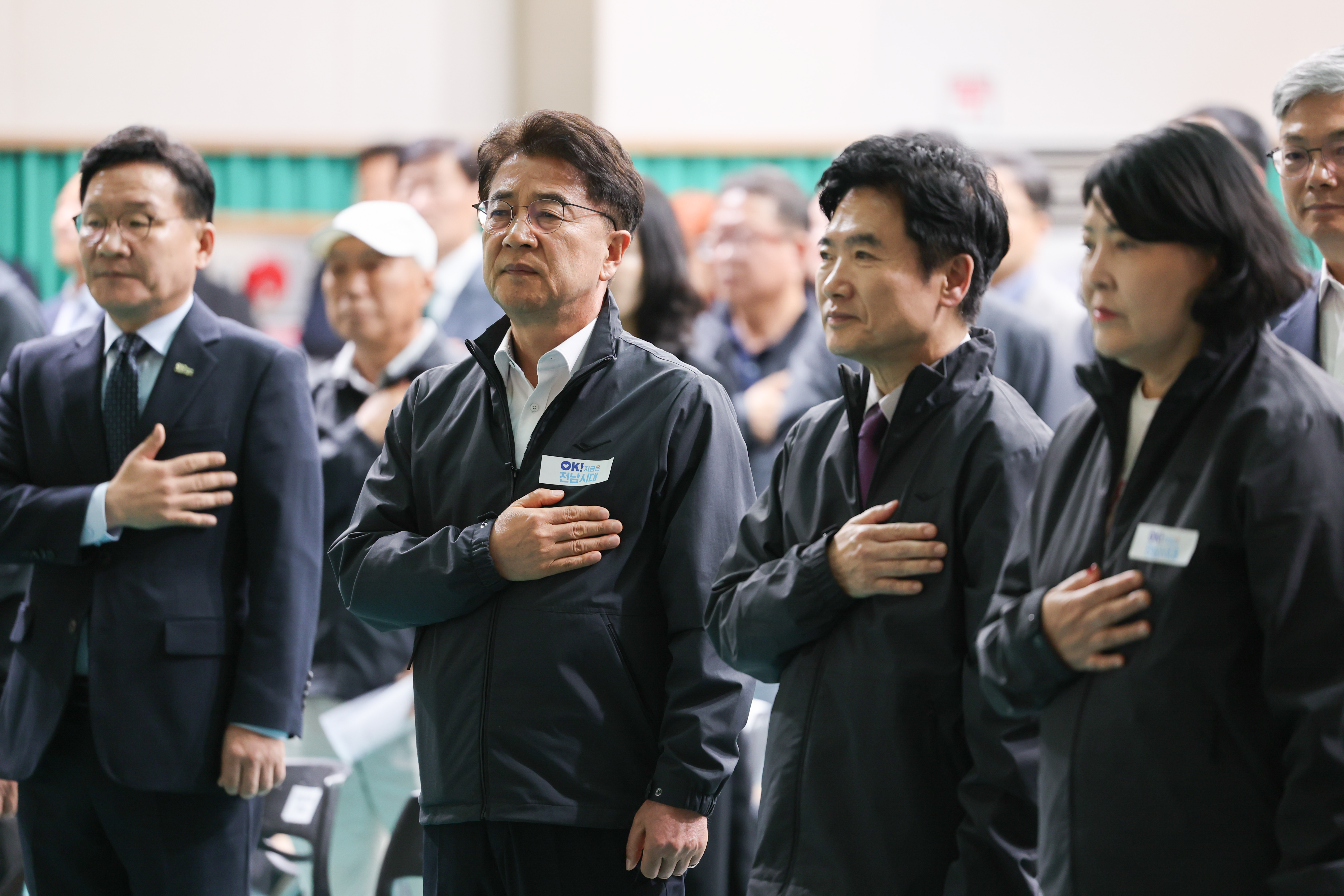 제45회 전국장애인체육대회 전라남도선수단 결단식 첨부이미지 : 25년10월20일 제45회 전국장애인체육대회 전라남도선수단 결단식 (20).jpg