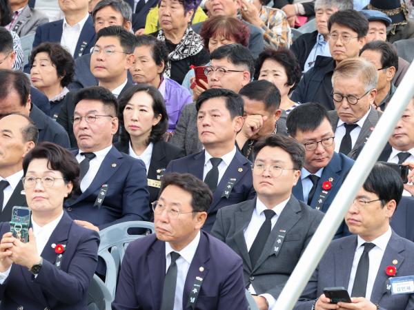 제77주기 여수순천 10·19사건 합동 추념식