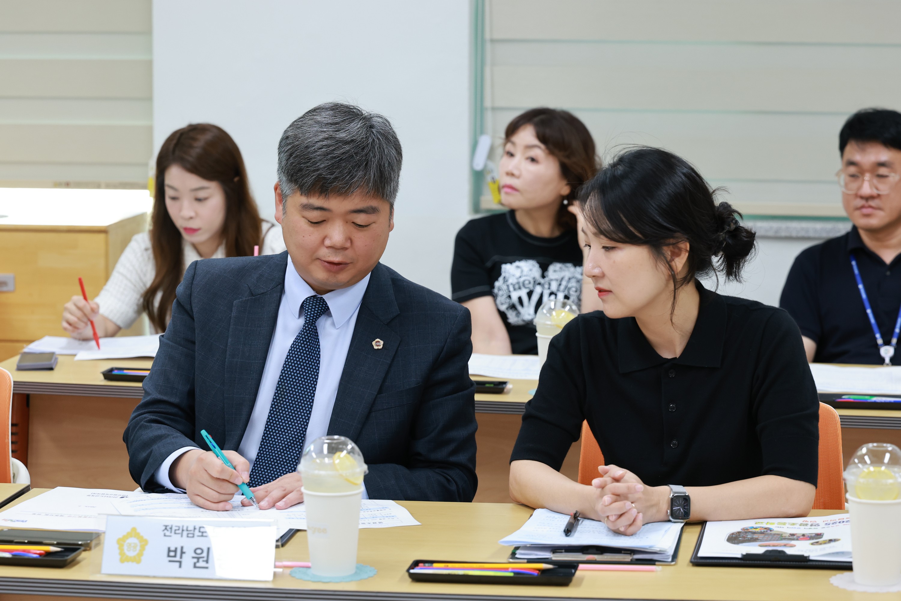 전남 미래형 늘봄교육 정책연구회 영광초 현장간담회 첨부이미지 : 25년08월22일 전남 미리형 늘봄교육 정책연구회 영광초 현장간담회( - 013.jpg