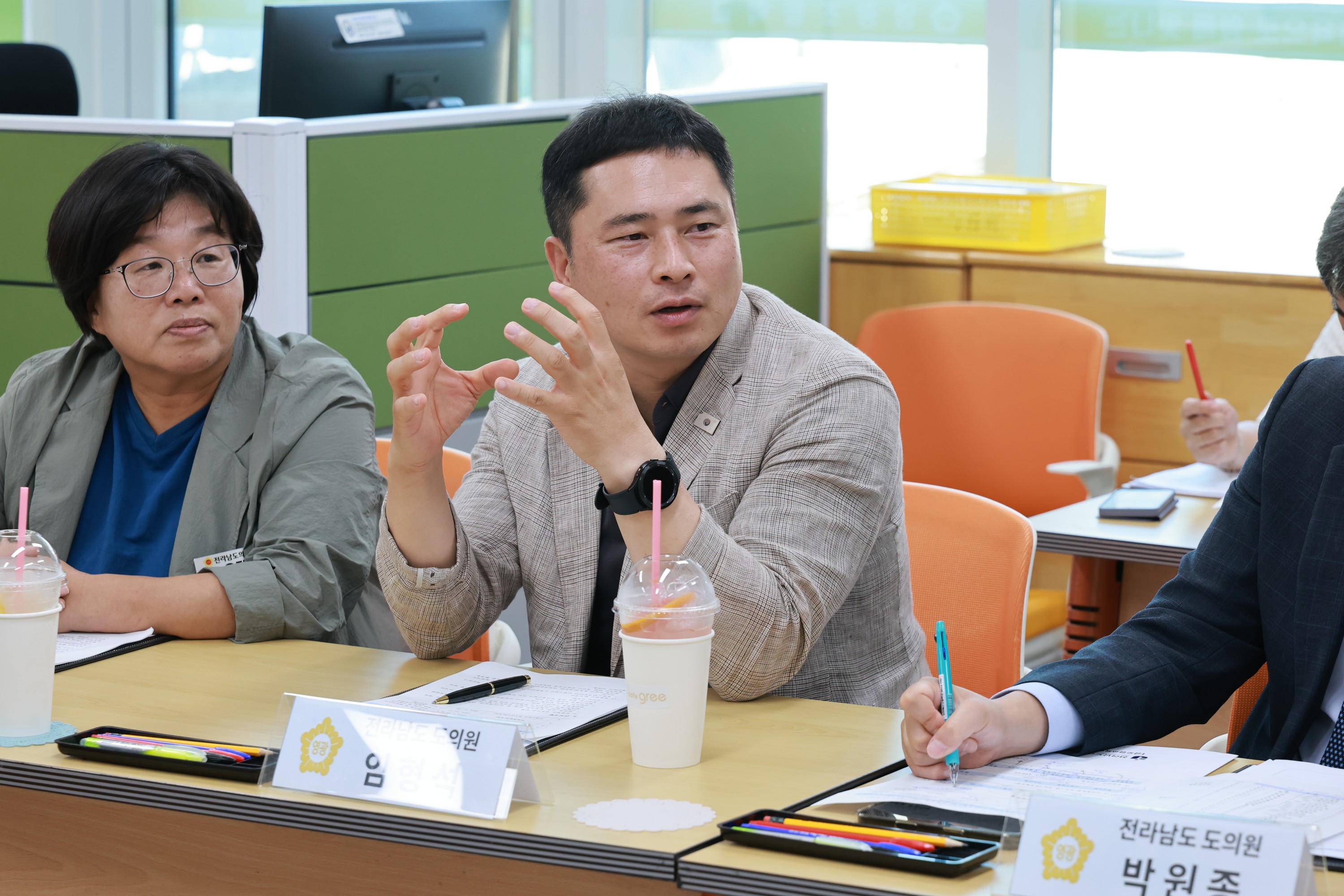 전남 미래형 늘봄교육 정책연구회 영광초 현장간담회 첨부이미지 : 25년08월22일 전남 미리형 늘봄교육 정책연구회 영광초 현장간담회( - 019.jpg