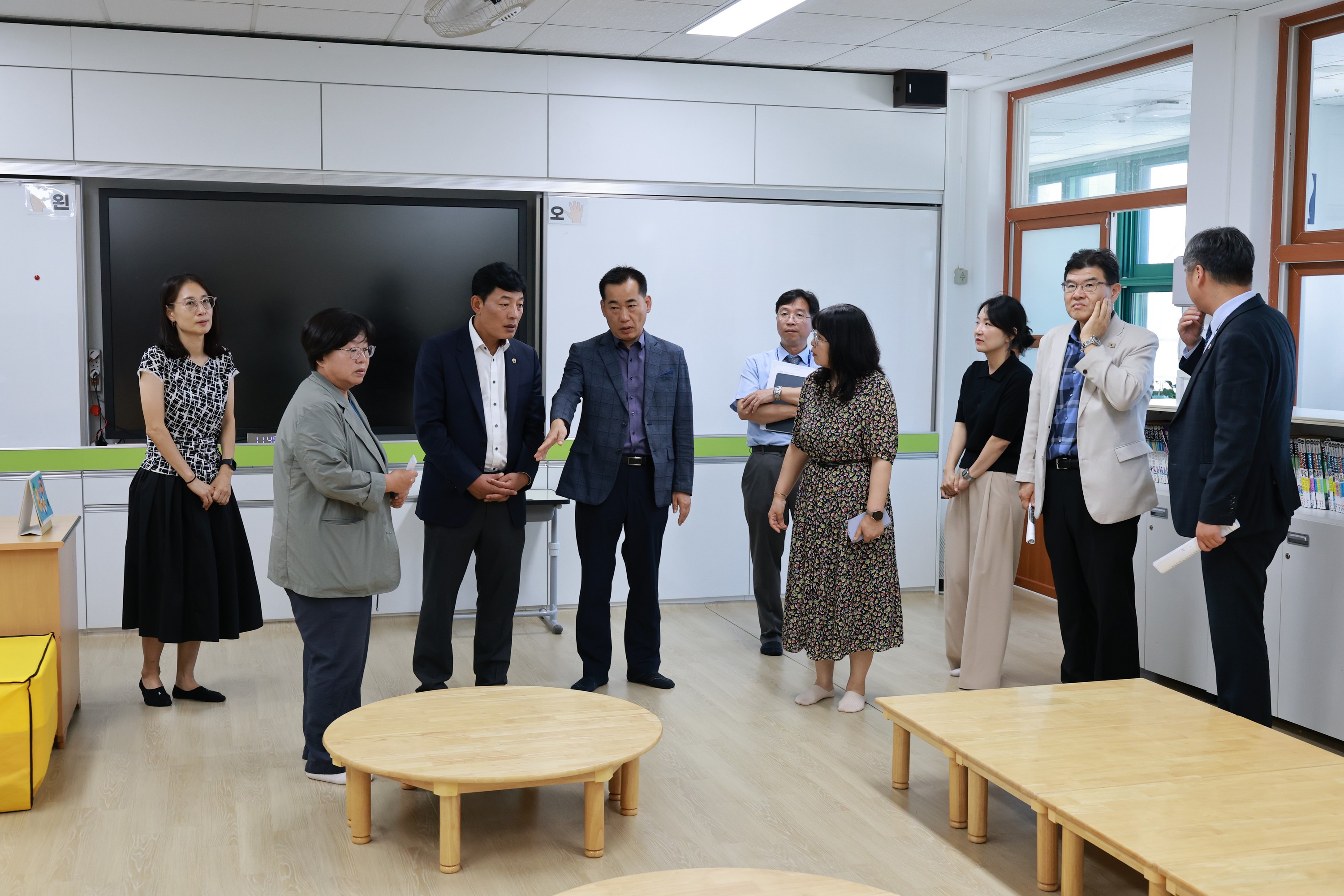 전남 미래형 늘봄교육 정책연구회 영광초 현장간담회 첨부이미지 : 25년08월22일 전남 미리형 늘봄교육 정책연구회 영광초 현장간담회( - 032.jpg