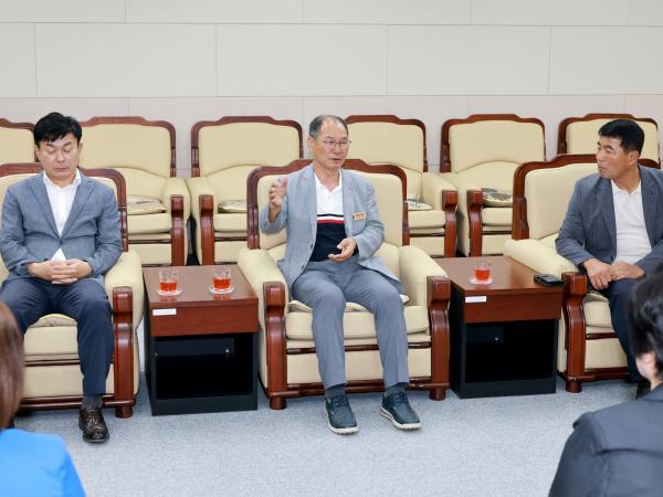 대구 기초의회 민주당 소속의원 도의회 내방