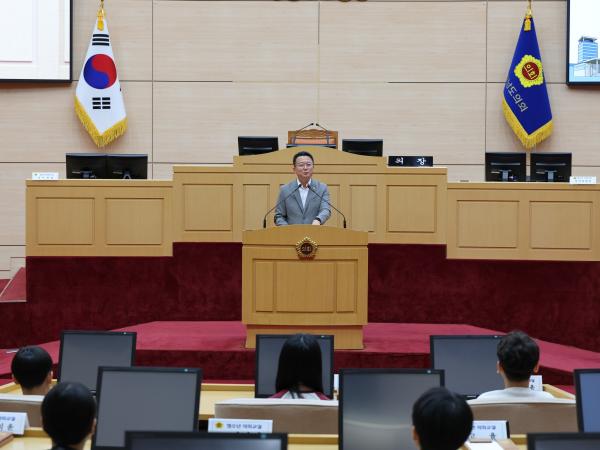 완도 노화초, 목포 이로초 청소년 의회교실