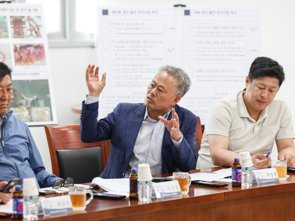 농수산위원회 현지활동 ‘해양수산과학원 수산종자연구소’
