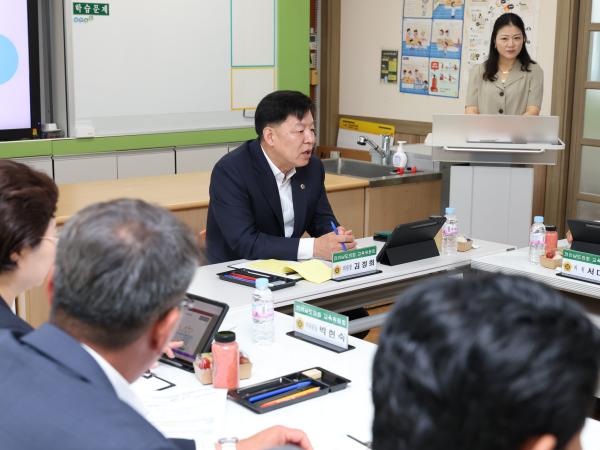 제391회 정례회 교육위원회 순천북초등학교 현지활동