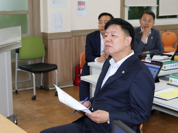 제391회 정례회 교육위원회 순천북초등학교 현지활동 첨부이미지 : 25년06월10일 제391회 정례회 교육위원회 순천북초등학교 현지활동 - 024.jpg