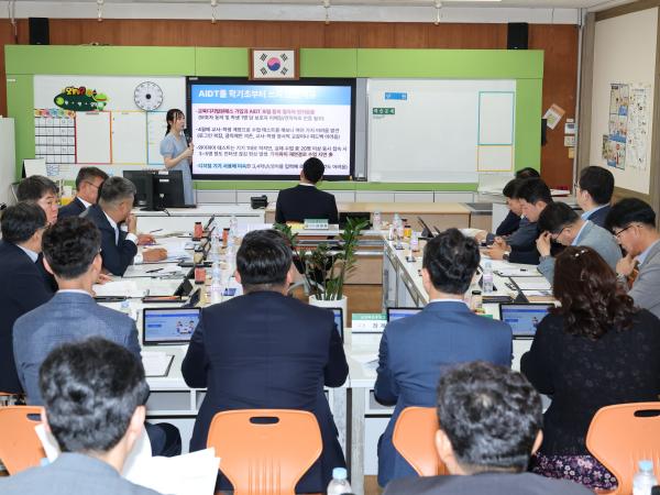 제391회 정례회 교육위원회 순천북초등학교 현지활동
