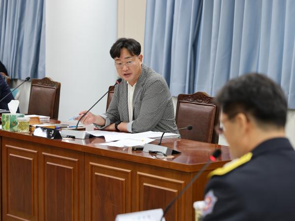 제391회 정례회 안전건설소방위원회 회의