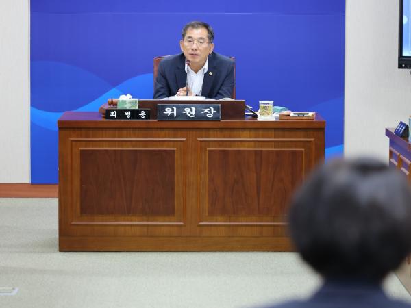 제391회 정례회 보건복지환경위원회 회의